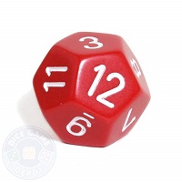 image of the twelve sided die, the D12